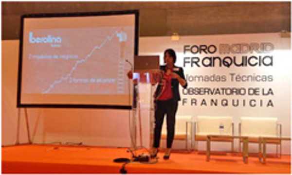 Berolina dio una de las ponencias favoritas en el Foro de la Franquicia de Expofranquicia