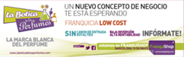Franquishop Barcelona contará con la presencia de la franquicia La Botica de los Perfumes