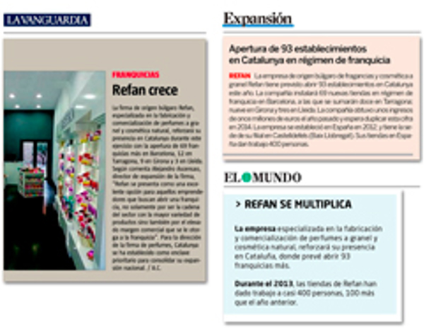 Los medios de comunicación se hacen eco del crecimiento de la franquicia Refan