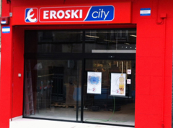 Eroski inaugura hoy una franquicia de supermercado en Portugalete