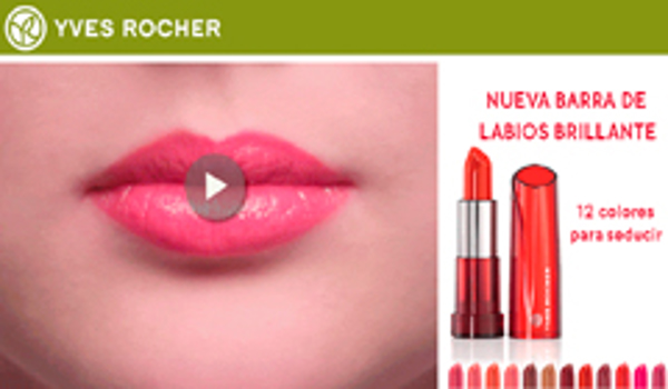 La franquicia Yves Rocher presenta un juego virtual con el lanzamiento de su nueva barra de labios
