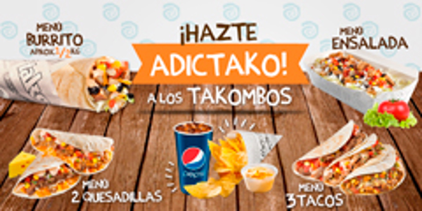 Tako Away lanza en sus franquicias su nueva campaña "¡Hazte Adictako!"