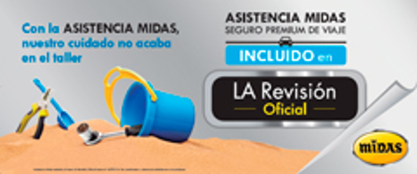 La Revisión Oficial de la franquicia Midas asegura tu viaje durante las vacaciones de verano