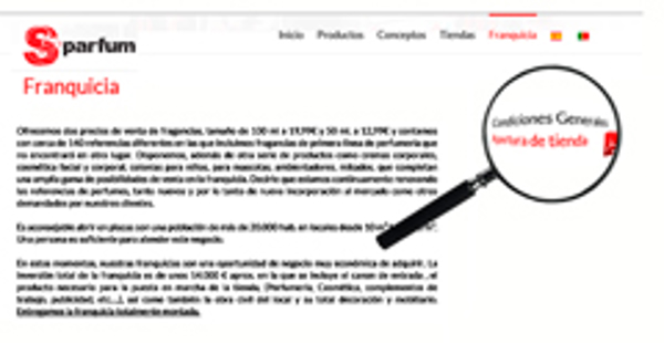 Esse Parfum, la franquicia sin letra pequeña