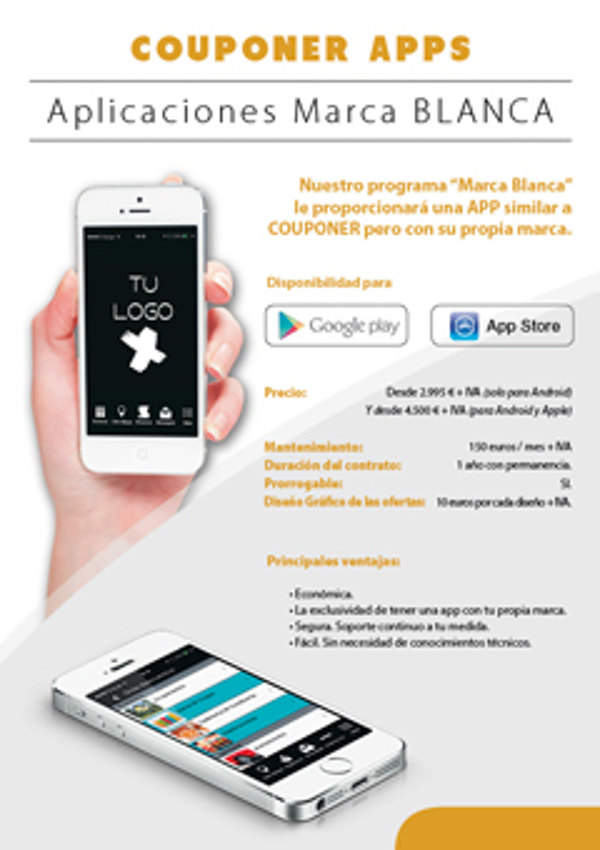 Descubre el programa "Marca Blanca" de las franquicias Couponer App