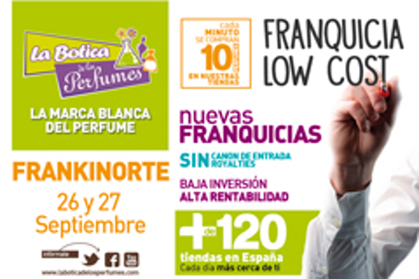 La Botica de los Perfumes acude a la feria de franquicias y negocios vasca Frankinorte