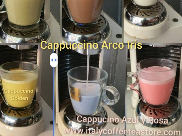 150 bebidas innovadoras y cafes de Italia, en grano y todas las capsulas compatibles del mercado