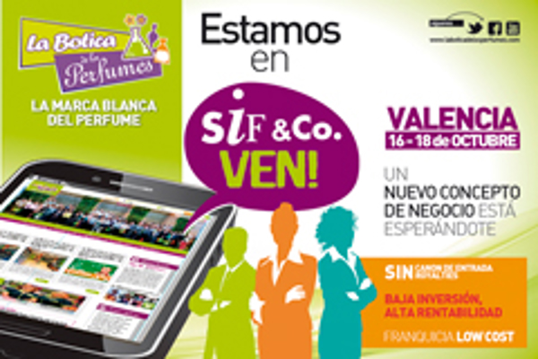 La Botica de los Perfumes presenta su concepto de negocio en el Salón Internacional de la Franquicia de Valencia 