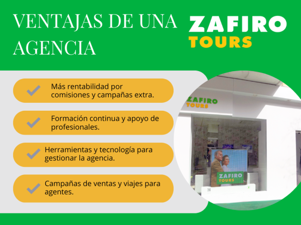 Ventajas de pertenecer a la red de agencias Zafiro Tours