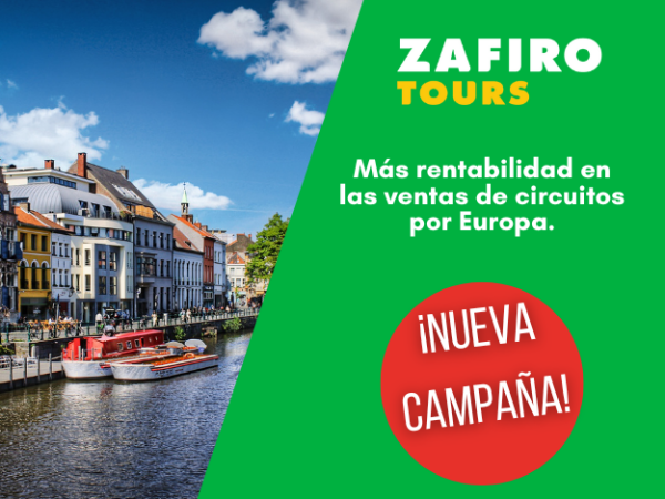 Zafiro Tours incentiva las ventas de circuitos por Europa