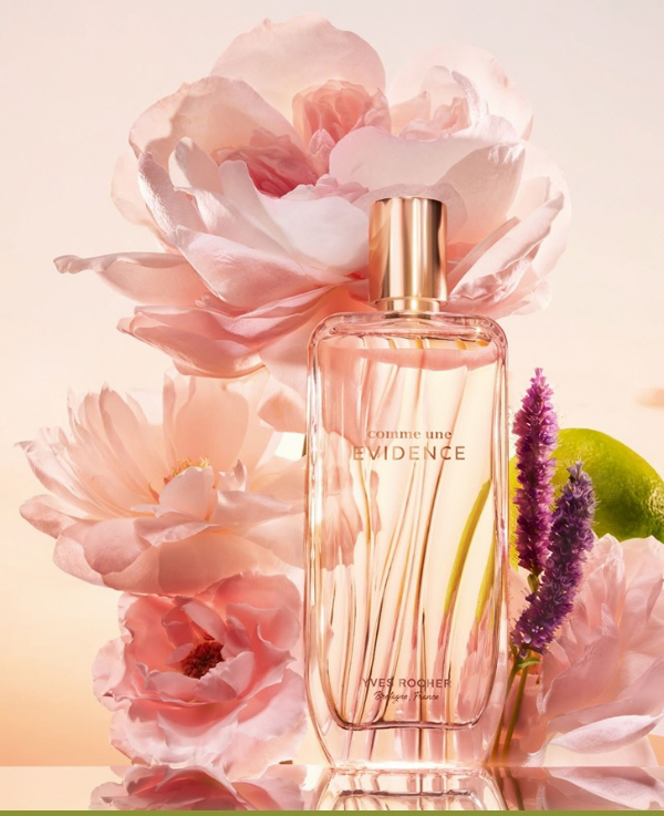 COMME UNE EVIDENCE: El perfume más vendido de Francia es de  la franquicia Yves Rocher y ahora se presenta en un packaging más sostenible.