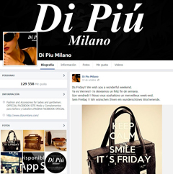 Di Piu Milano suma más de 290.000 fans de sus franquicias a través de redes sociales