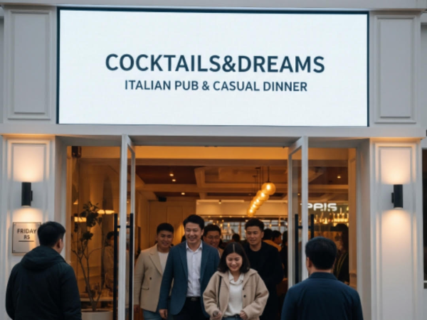 Cocktailsanddreams.es , Italian Pub-Casual DIner, en Italia mas de 1000 locales similares