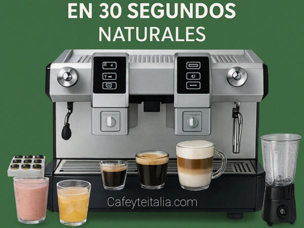 14 bebidas cortas, largas calientes frias, novedad en tu local, ahora con promocion Plan Energy te sale todo gratis.Cafeyteitalia.com
