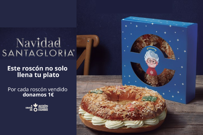 La franquicia Santagloria y Acción contra el Hambre impulsan una  campaña conjunta para apoyar a familias en situación de  vulnerabilidad esta Navidad