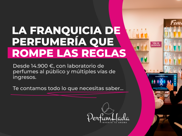Perfumhada, una franquicia de perfumería pensada para el autoempleo actual