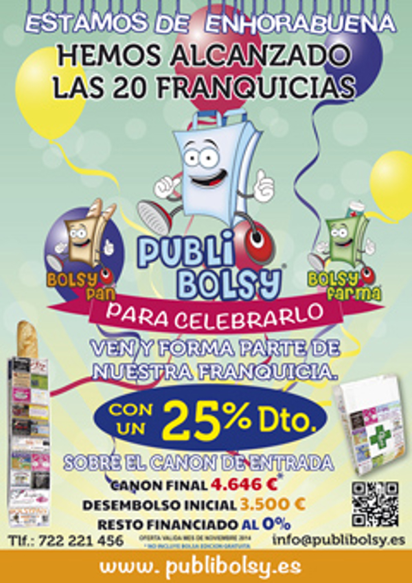 La red de franquicias Publibolsy está de celebración