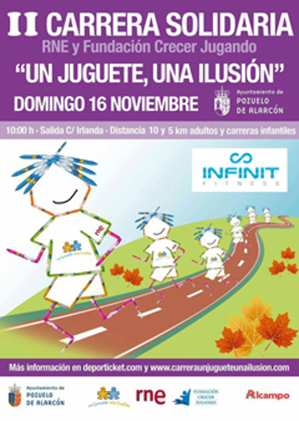 Las franquicias Infinit Fitness participan en la II Carrera Solidaria "Un juguete, una ilusión"