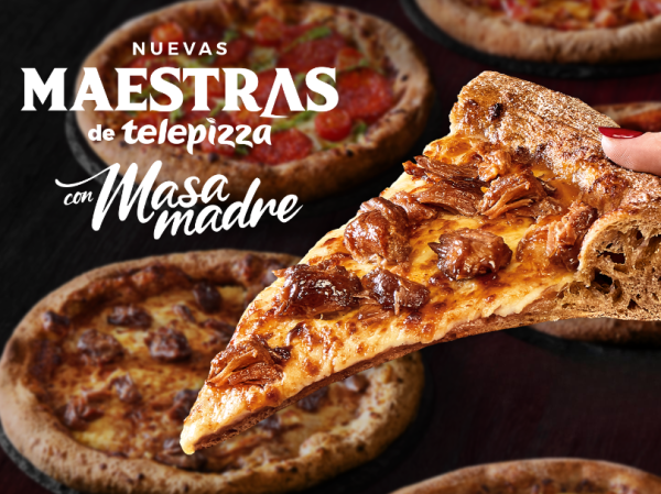 Pizzas con masa madre: la franquicia Telepizza da un golpe en la mesa con una innovación pionera en el sector