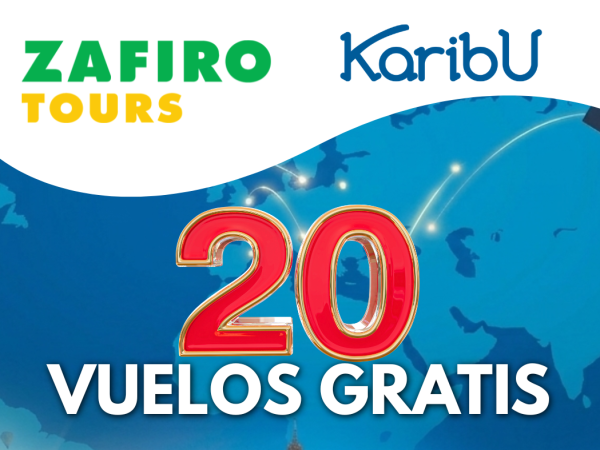Karibu, el consolidador del Grupo Zafiro, lanza “LoKuRa KaRiBu”, una campaña de incentivos con 20 vuelos gratis para agencias