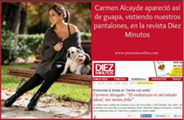 La red de franquicais Sabochi viste a Carolina Casado y Carmen Alcayde