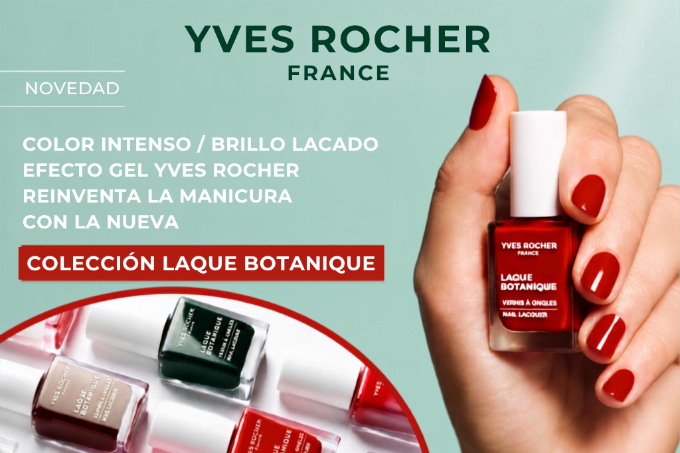 La franquicia YvesRocher reinventa la manicura con la nueva colección Laque Botanique.