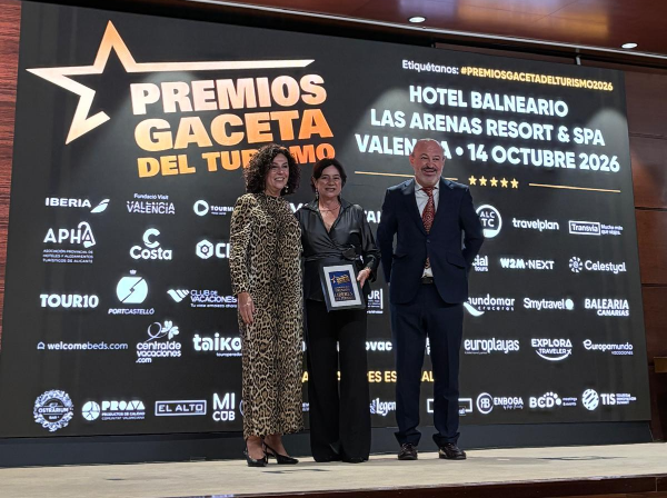 Zafiro Tours recibe un reconocimiento en la XI Gala de los Premios  Gaceta del Turismo