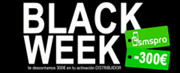 Black Week en las franquicias SMS Pro