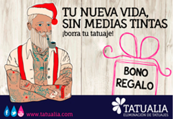 Borra tu tatuaje en las franquicias Tatualia por Navidad, como Bart Simpson 