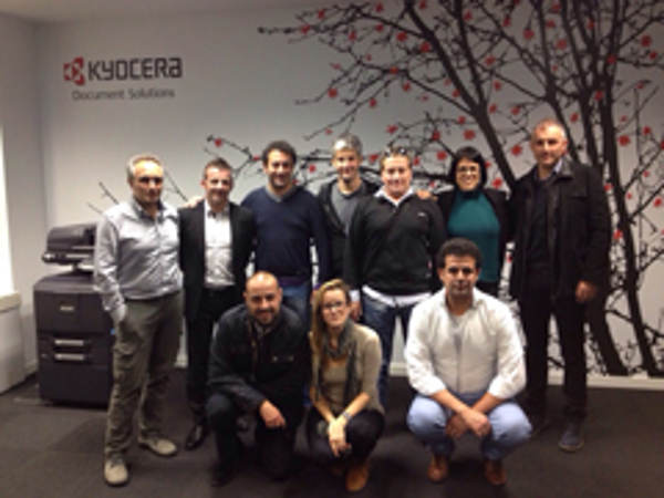 La red de franquicias Berolina asiste a un curso sobre Soluciones de Impresión de Kyocera