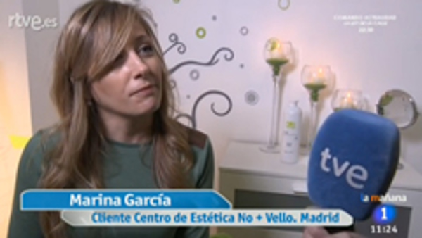 El tratamiento reductor Led de la franquicia No+Vello protagonista en la mañana de La 1
