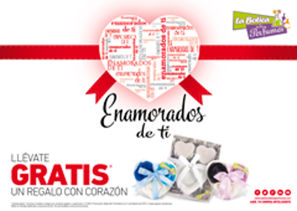 Este San Valentín en las franquicias La Botica estamos enamorados de ti