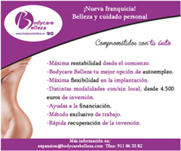 La franquicia Bodycare está de estreno