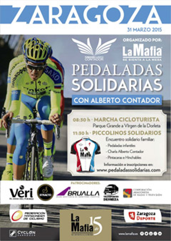 Franquicias La Mafia traen a Alberto Contador los días 30 y 31 de marzo a Zaragoza
