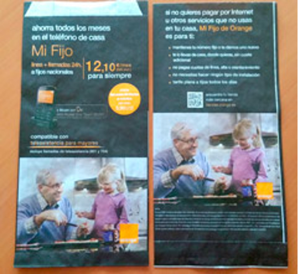 La red de franquicias Publibolsy y Orange editan 50.000 Bolsyfarma en Madrid