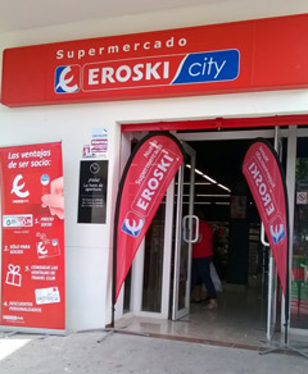Eroski abre hoy una franquicia de supermercado en Colmenar 