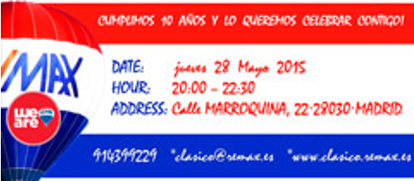 La franquicia Remax clásico celebra su 10º aniversario en Moratalaz