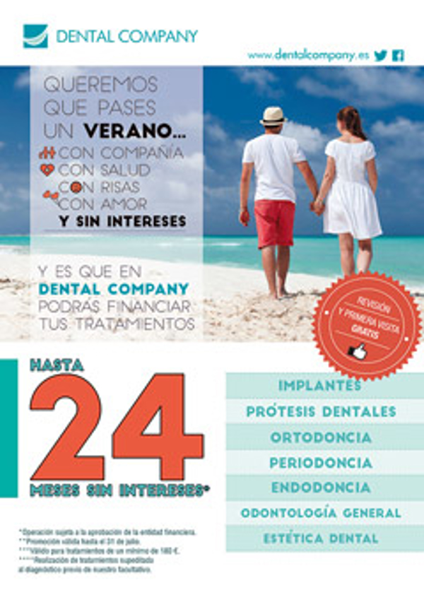 La franquicia Dental Company lanza una promoción que facilitará el verano a sus pacientes