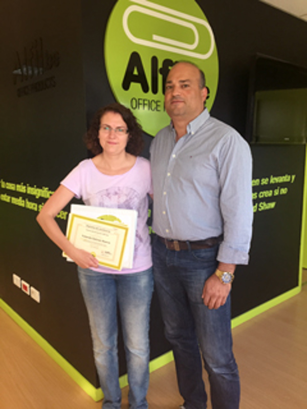Alfil.be papeleria&hobby finaliza la formación de la franquicia Corbera de Llobregat