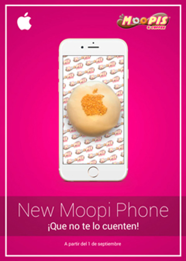 Moopis Iphone, un producto novedoso, rico y original de la franquicia Moopis & Coffee