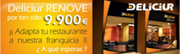 La red de franquicias Deliciur lanza su nuevo modelo RENOVE por sólo 9.900€
