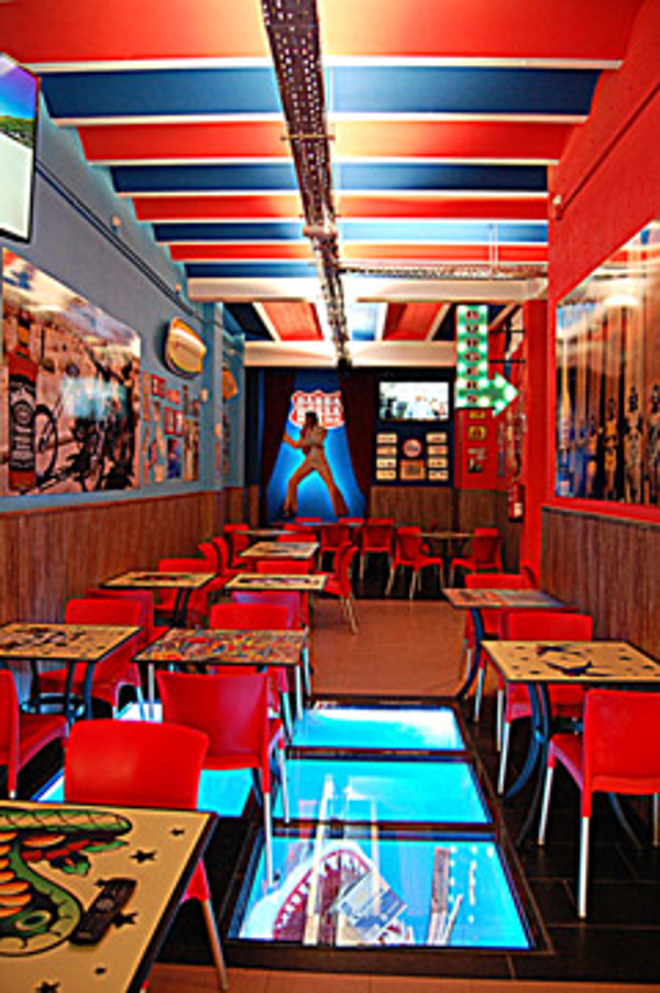 Los mejores burgers están en las franquicias Barba Rossa Beach Bar