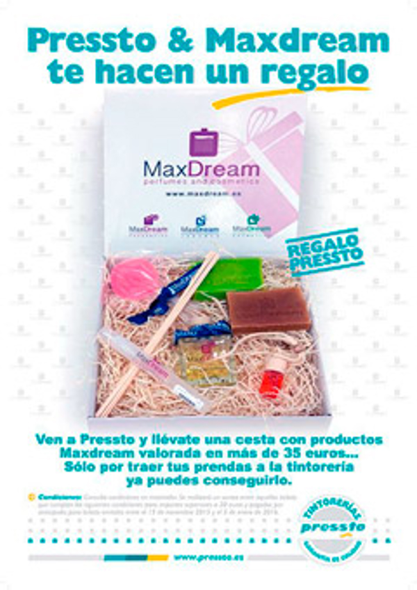 Las franquicias MaxDream y Pressto, juntas por Navidad