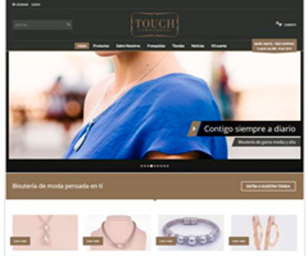 La franquicia Touch Complements pone en marcha su plataforma ecommerce