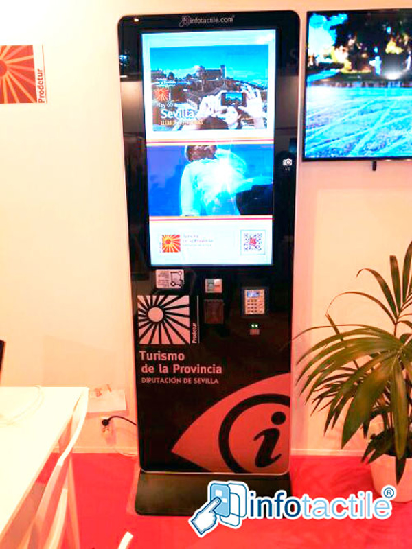 Infotactile expone en la feria de franquicias Franquishop Sevilla