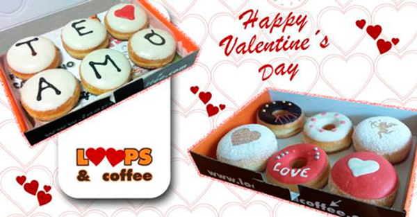 Las franquicias Loops & Coffee presentan sus loops especiales para San Valentín