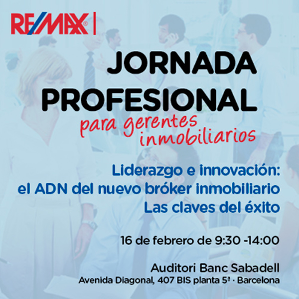 Jornada profesional de la franquicia Remax para Brokers, Gerentes y Managers de agencias inmobiliarias en Barcelona