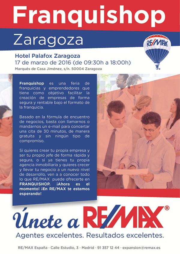 Re/max España participa en Franquishop Zaragoza 
