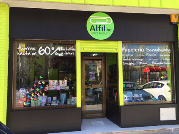 Inauguración de la nueva franquicia Alfil.be en Coslada