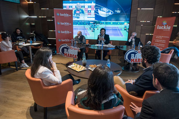 Radio Marca retransmite en directo el programa “Intermedio” desde la franquicia Luckia Sport Café